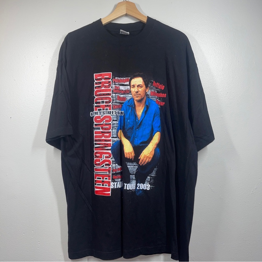 Vintage 2003 Bruce Springsteen tour t shirt mens xl